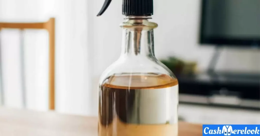 Gentle Cleaning with Vinegar and Water