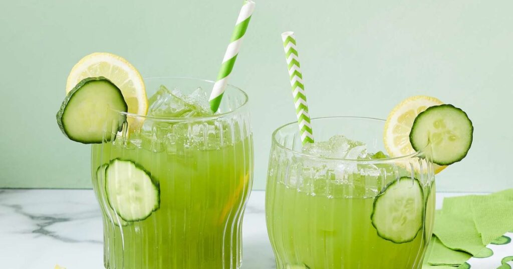 Cucumber and Lemon Juice